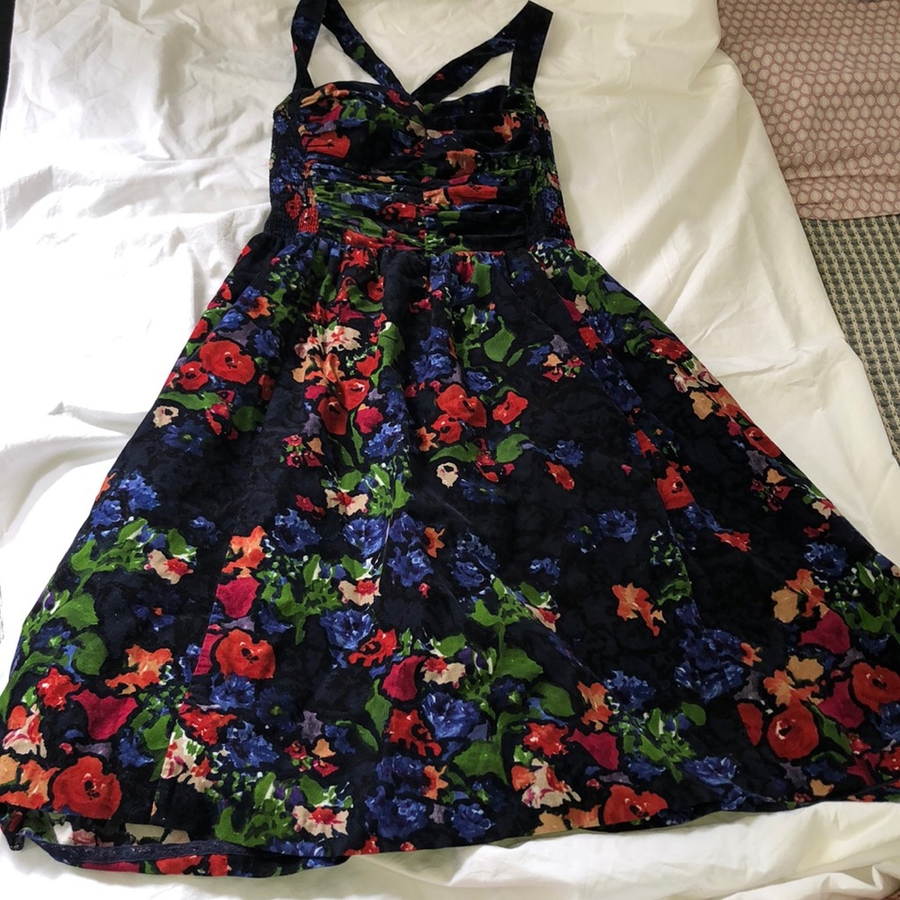 Anthropologie corduroy sundress Sz 6